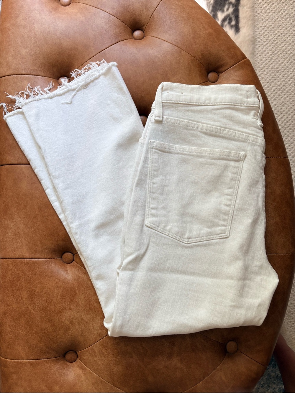 Madewell White Cali Demi-Boot